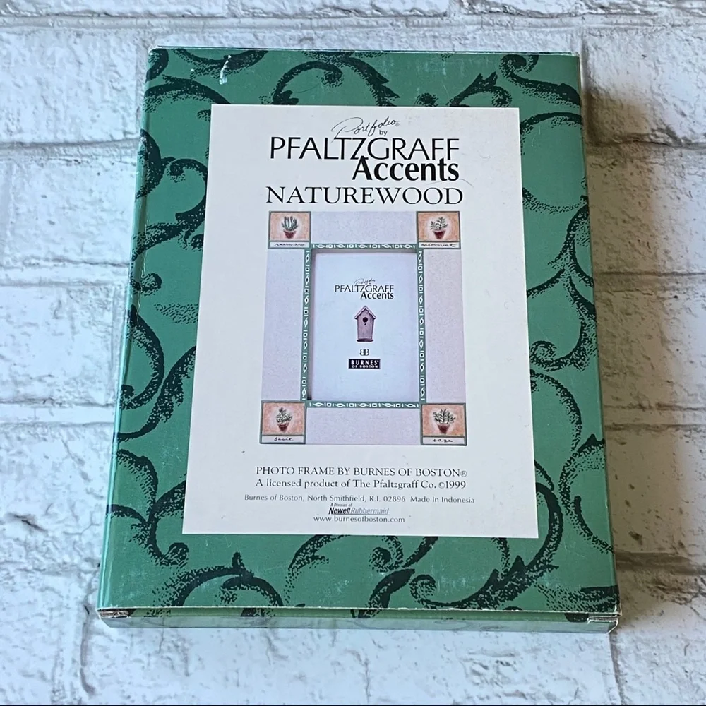 Pfaltzgraff Accents‎ Naturewood Picture Frame 4 x 6